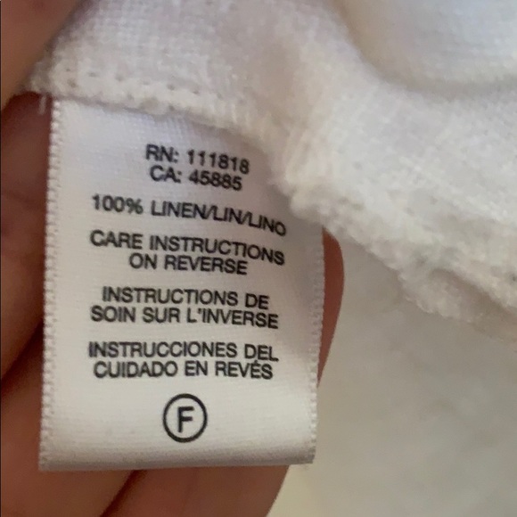 Michael Kors cream linen top - Picture 4 of 5